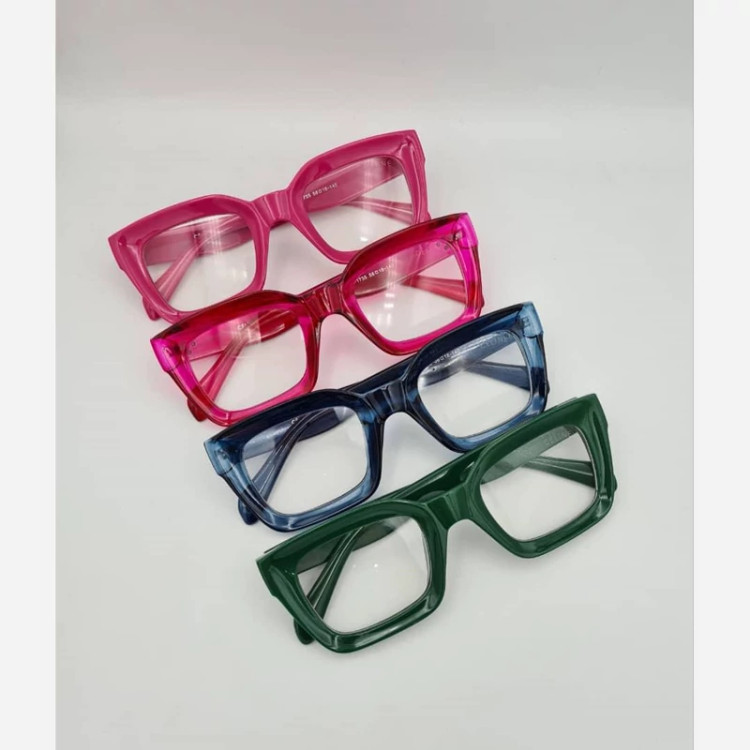 کالکشن عینک بلوکات شیشه ای و شفاف مارک سلین