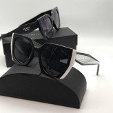 خرید عینک آفتابی مردانه مارک دار پرادا دسته دو رنگ