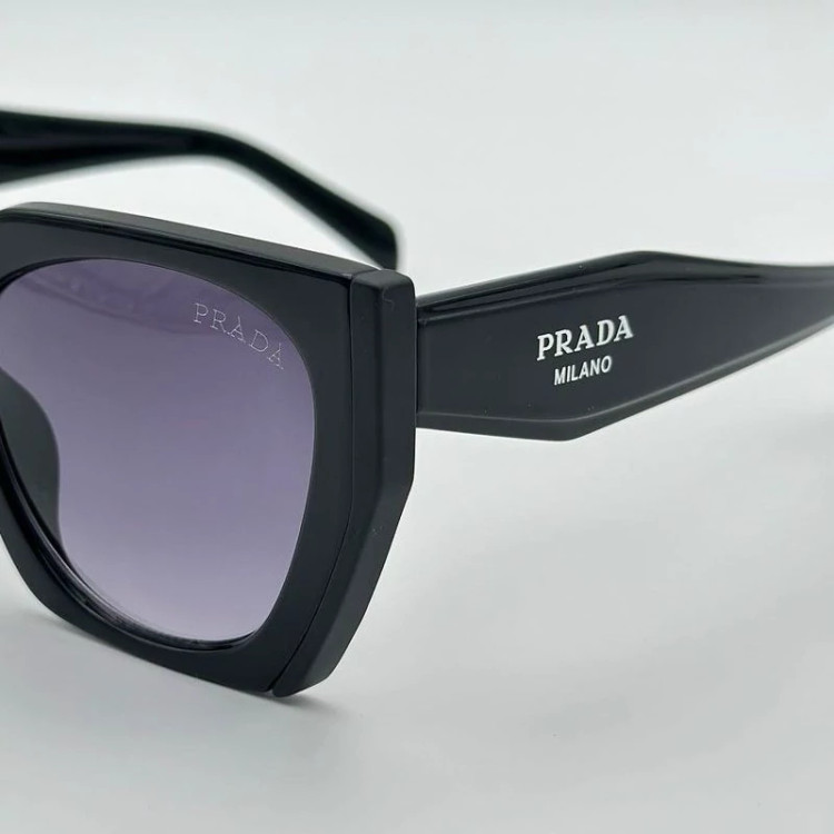 خرید بهترین عینک آفتابی زنانه مارک پرادا دسته دو رنگ
