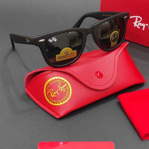 عینک آفتابی مردانه مارک دار برند معتبر ریبن wayfarer