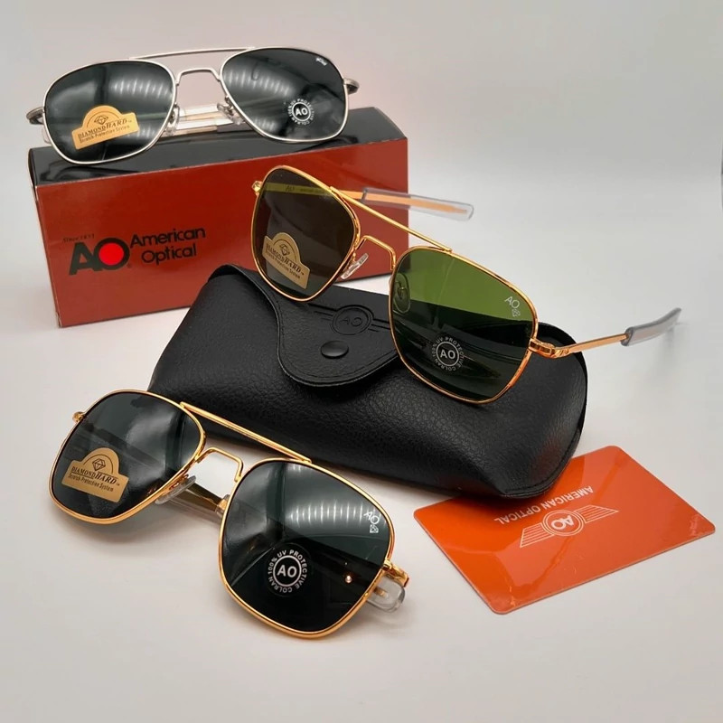 فروش عینک خلبانی اصل مارک آمریکن اپتیکال AO