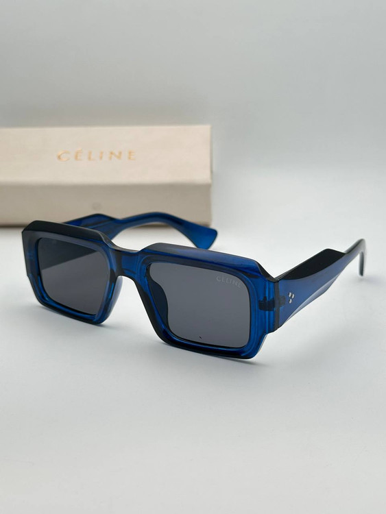 عینک مارک دار آفتابی زنانه و مردانه سلین آبی استقلال