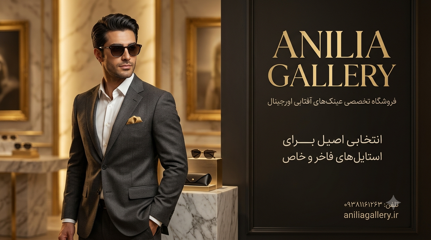 عینک آفتابی مردانه